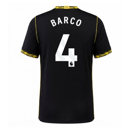 Chelsea Valentin Barco #4 Maglia Gara Trasferta Repliche 2026-27 Maniche Corte Chelsea Valentin Barco #4 Maglia Gara Trasferta Repliche 2026-27 Maniche Corte